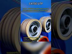 A Closer Look: CAT5E UTP LSZH White Cable High Speed Reliable Network Connectivity for Bulk Orders